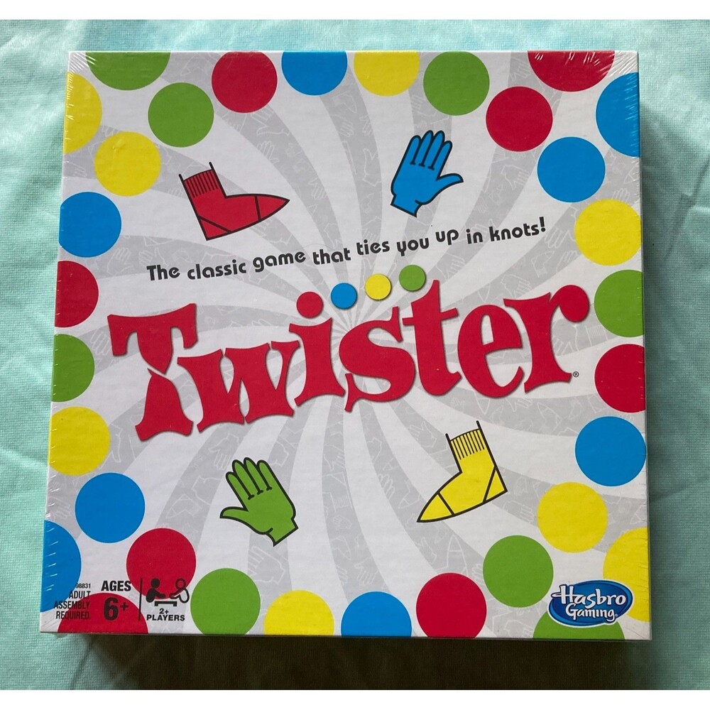 Hasbro Twister Classic Party Board Game For Two Or More New factory Sealed